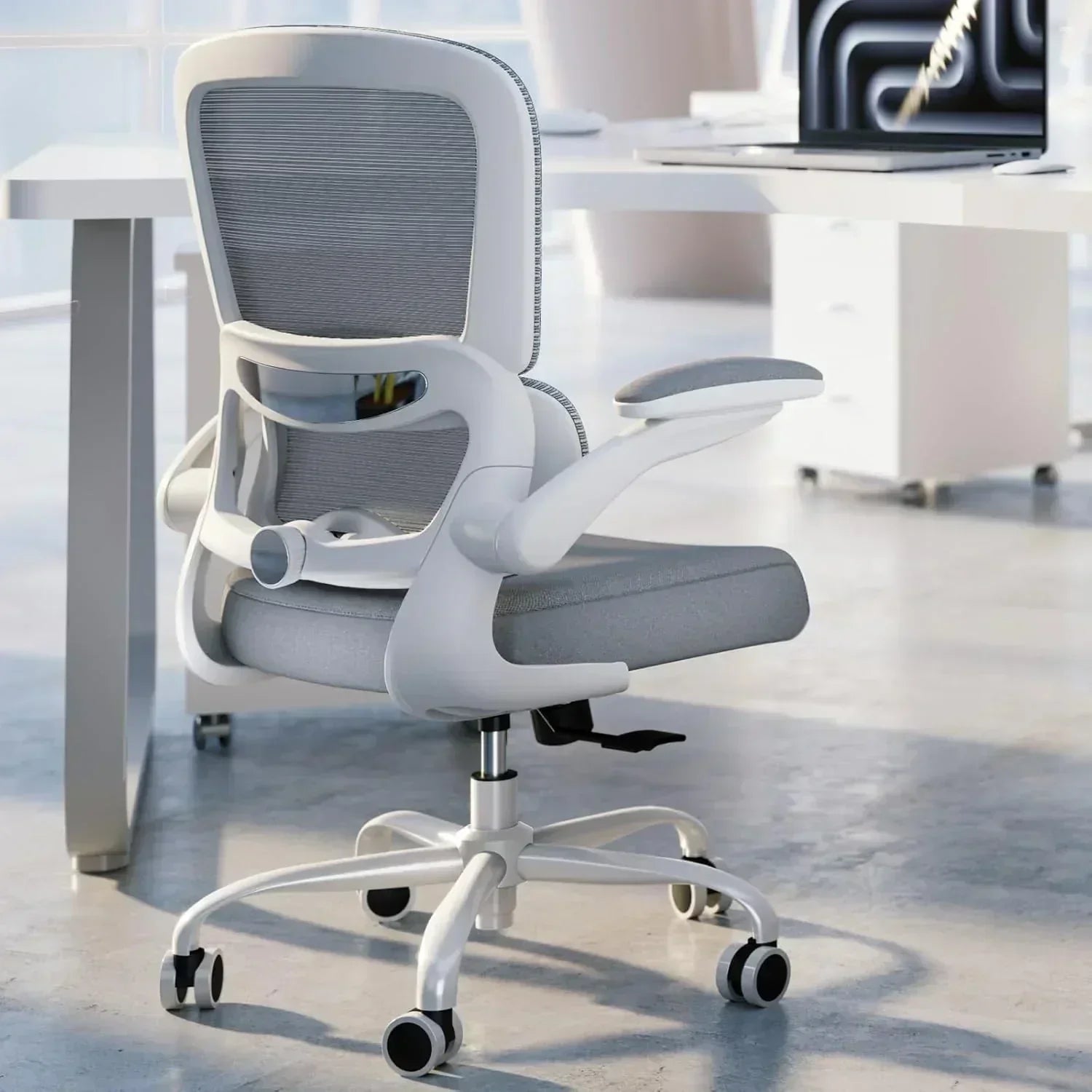 TRALT Office Chair Ergonomic Desk Chair 330 lbs Home Mesh Gaming Chair with Wheels